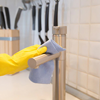 bathroom cleaning